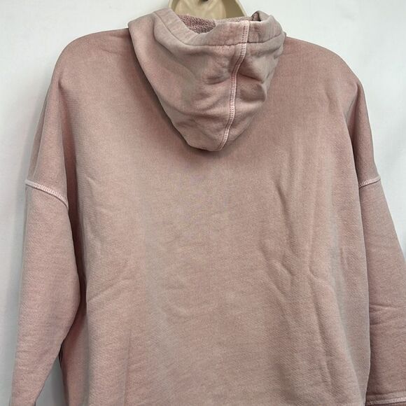 Outerknown Pale washed pink hooded sweatshirt size XS - Picture 8 of 12